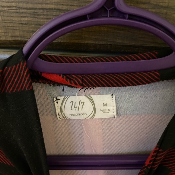 Buffalo Plaid Holiday Dress - Picture 2 of 2